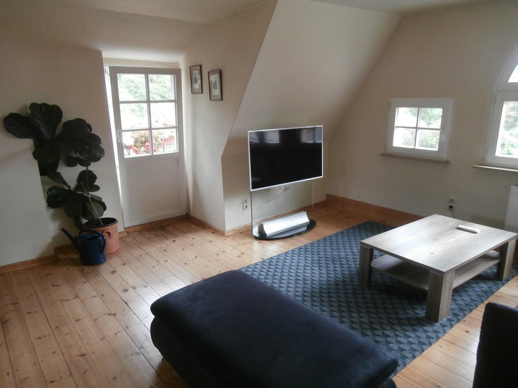 Halle  Ferienwohnung Saaleblick מראה חיצוני תמונה