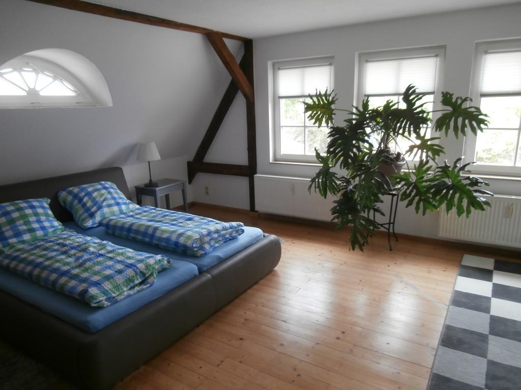 Halle  Ferienwohnung Saaleblick מראה חיצוני תמונה